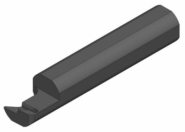 Wendeplattenhalter - mit Rundschaftaufnahme