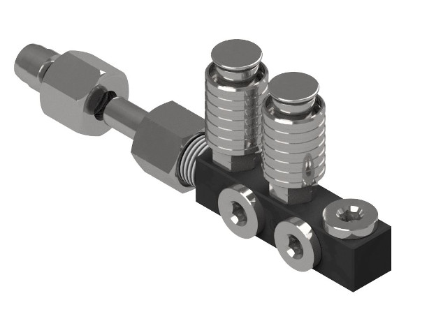 Verteilerblock, 5-fach, universal
