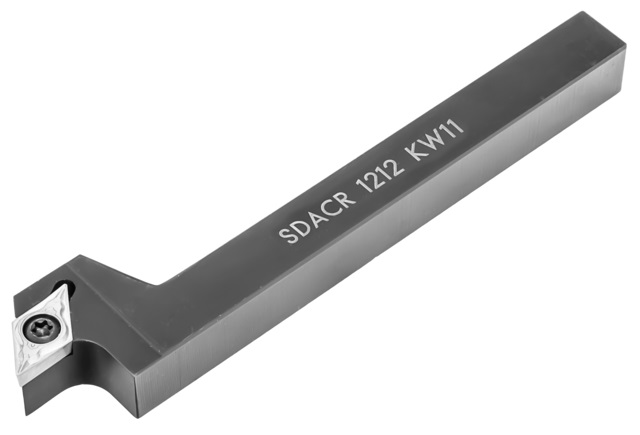 Wendeplattenhalter versetzt für 55°-Kopierplatte / DCGT+DCMT