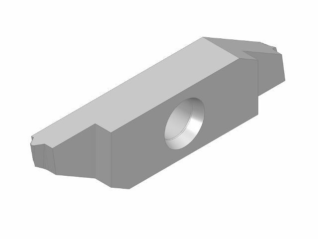 umgekehrte Vollprofil Gewindestrehlplatte (083 R)
