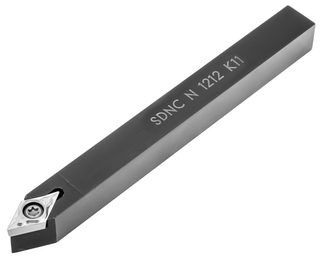 Wendeplattenhalter neutral für 55°-Kopierplatte / DCGT +DCMT
