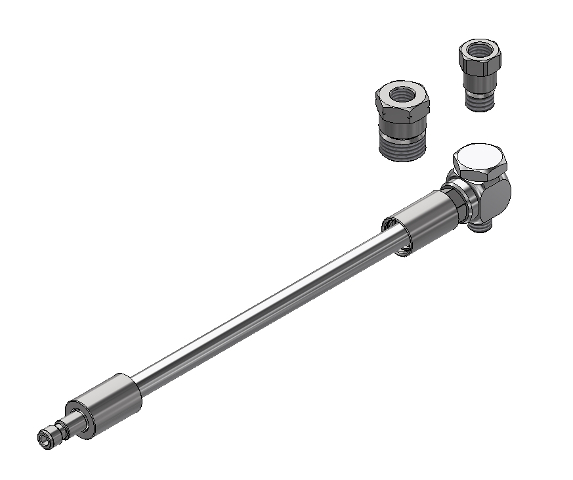 Leitungsset mit Stecker, 90° Winkel