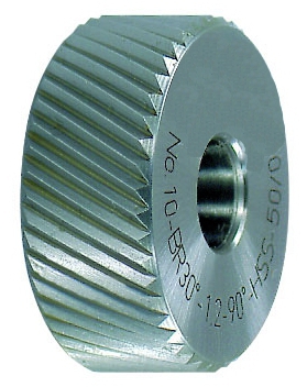 Form BR (Rechtsrändelrad 30° oder 45°)