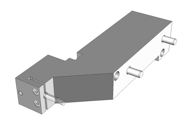 Monoblock-Werkzeughalter für DECO 7/10 und EvoDECO10 von Tornos