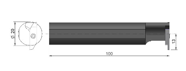 Werkzeughalter für Tornos Gamma  20